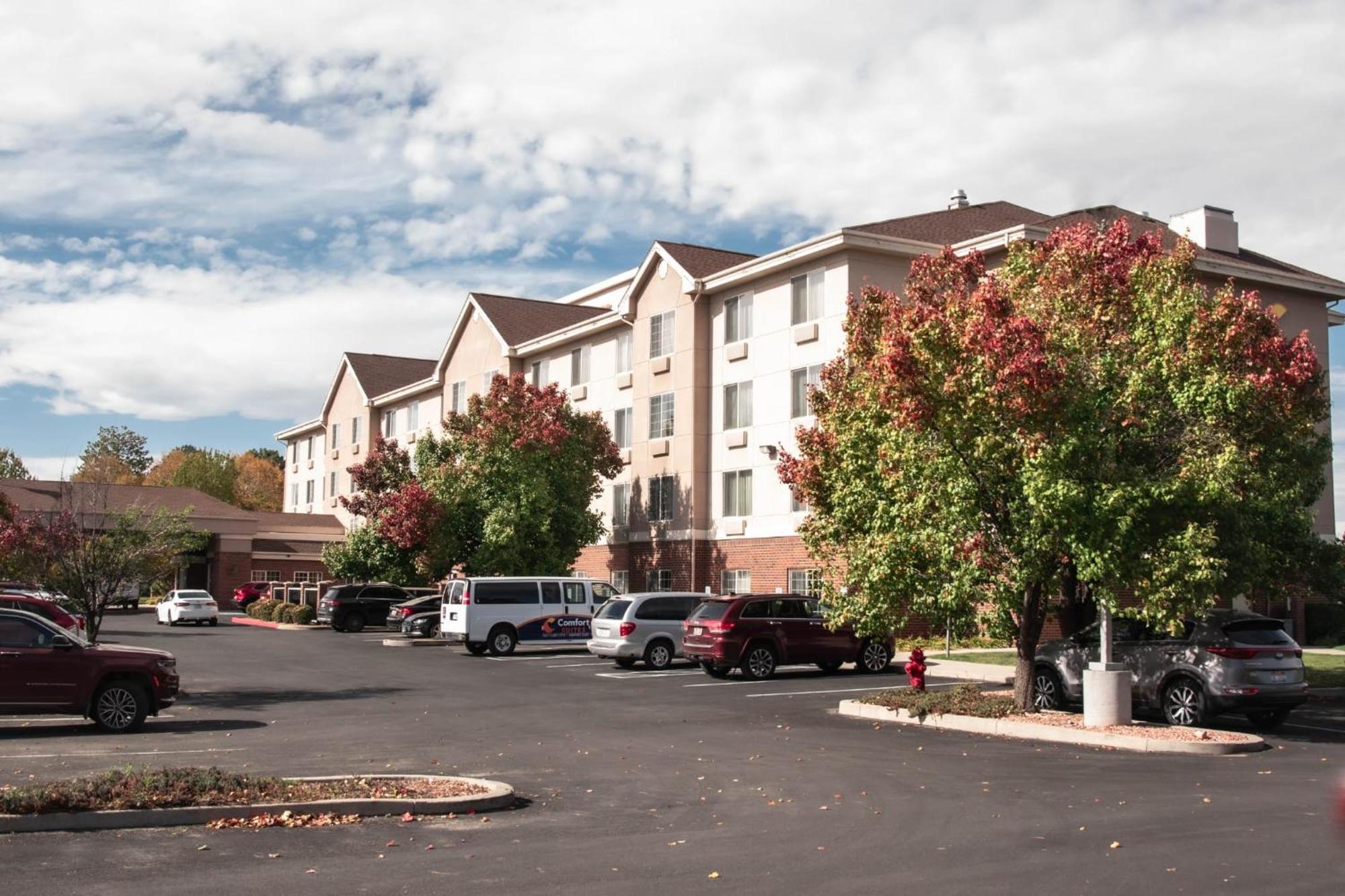 Comfort Suites Airport Salt Lake City Exterior foto