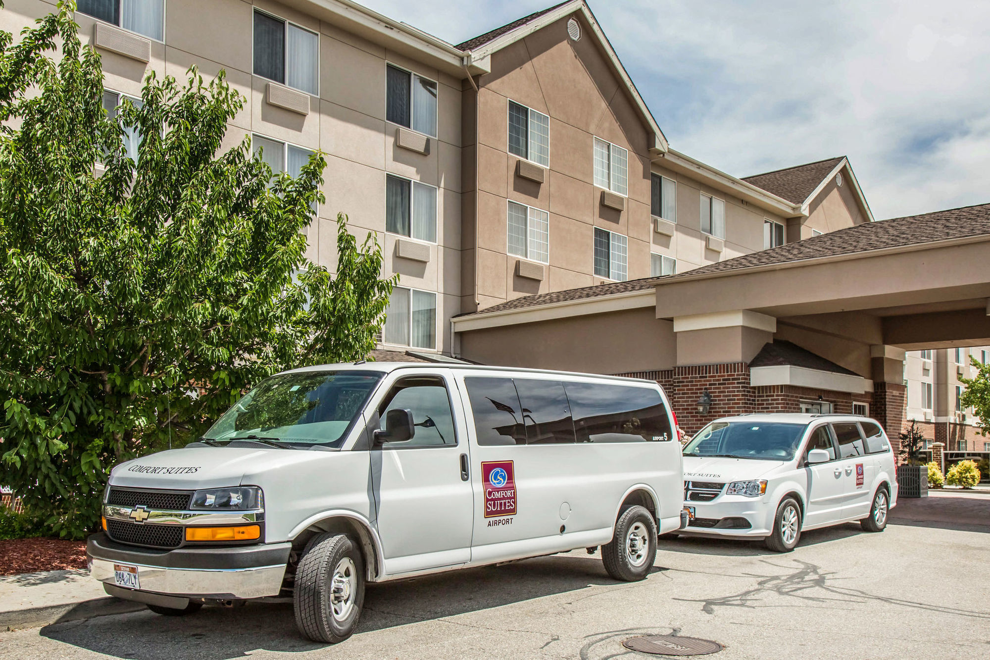 Comfort Suites Airport Salt Lake City Exterior foto